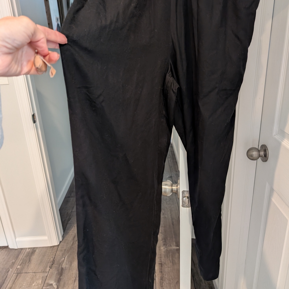 Old Navy Crepe Black Jumpsuit - Picture 3 of 5